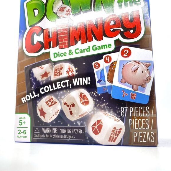 Elf On The Shelf Down The Chimney Dice & Card Game - Picture 4 of 6